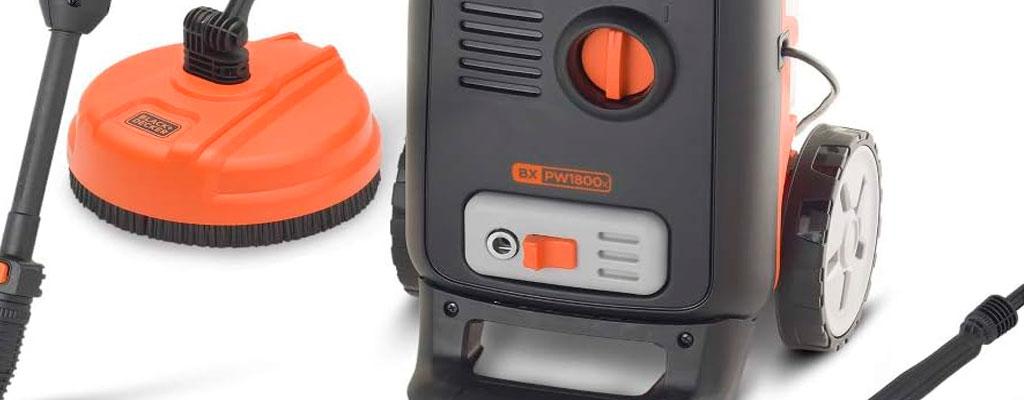 Características de la hidrolimpiadora Black and Decker BXPW1800XE
