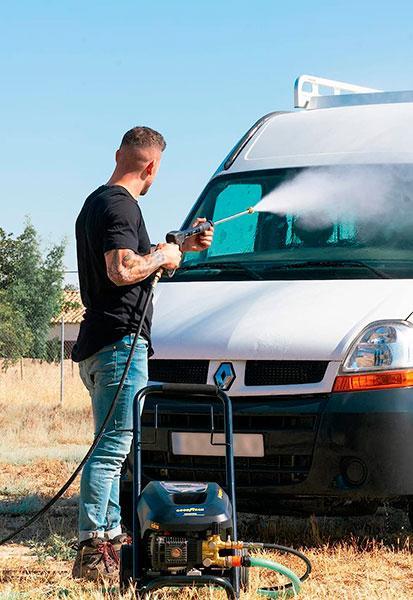 Características de la hidrolimpiadora Goodyear GY3700PW